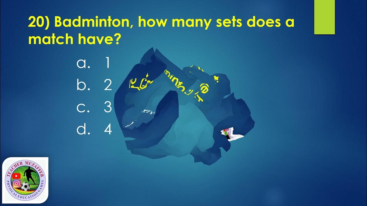 Badminton Questions and answers. Badminton Exam. Badminton Quiz. Online