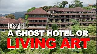 Ghost Hotel or Living Art - A huge abandoned Hotel in Bedugal. #ghosthotel #abandoned #abandonedbali