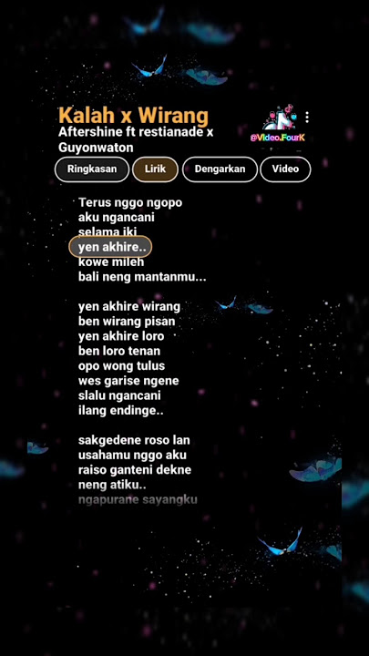 kalah x wirang