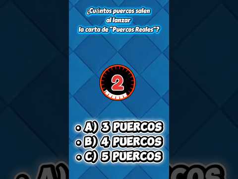 Pon a prueba tus conocimientos #funny #clashroyale #quiz#viral