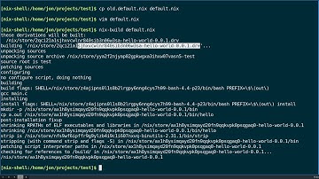 Simple Makefile Application Using Nixpkgs