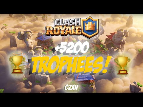 JE DÉPASSE LES 5100 TROPHÉES ! (Clash Royale)