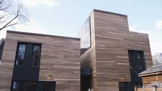 University of Toronto Laneway Housing Project Ash Siding