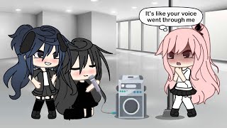 She Started Blushing When I Used This Mic Dark Gacha Life Nyskarl Gacha