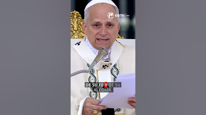 El Papa León XIV en la Misa de Inauguración de su Ministerio Petrino.