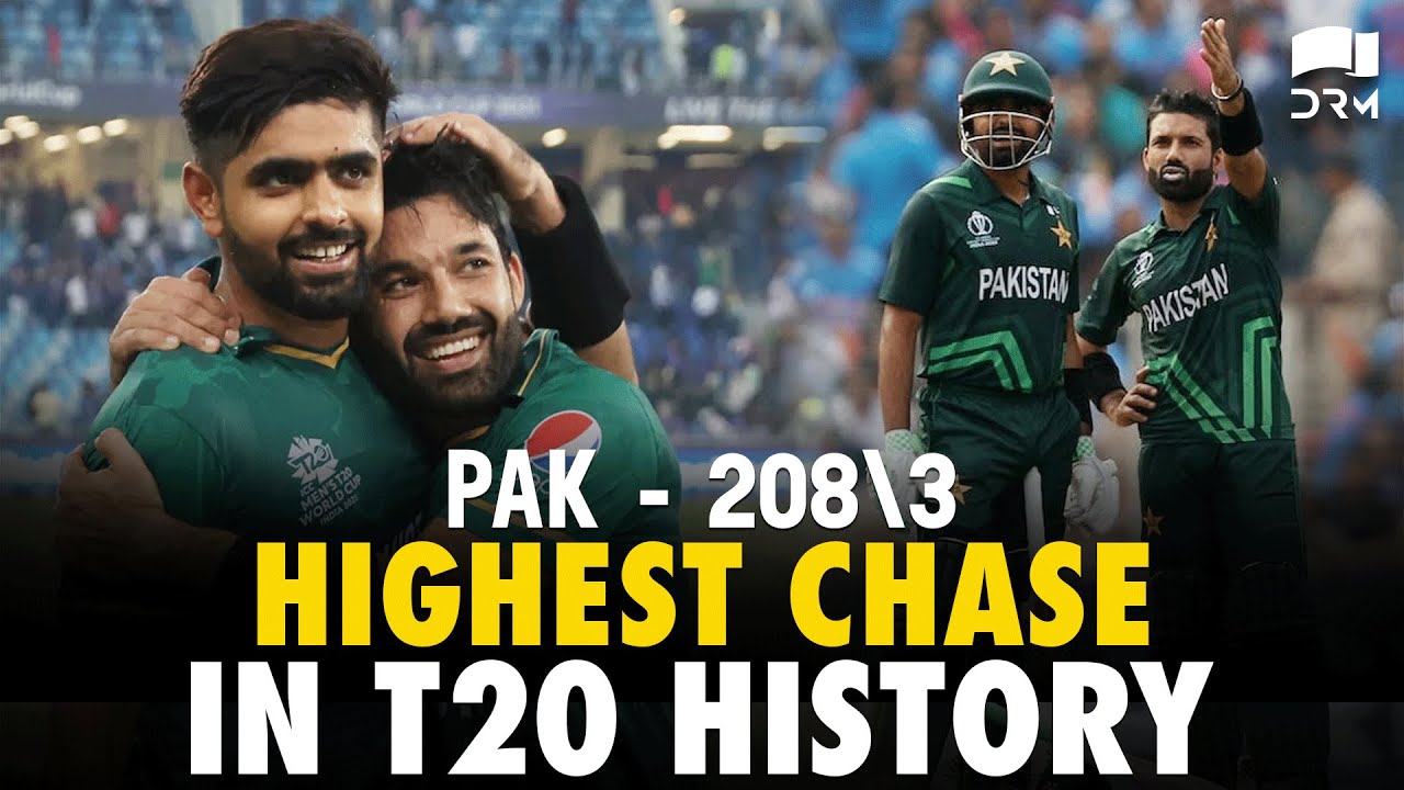 Highest Ever Run Chase In T20I History | Full Highlights | Pakistan vs West Indies | PCB | M3L1K