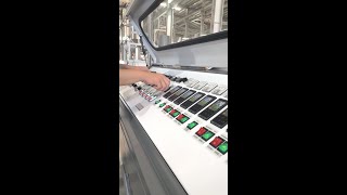 An User-Friendly Control Panel of a Plastic Recycling Machine