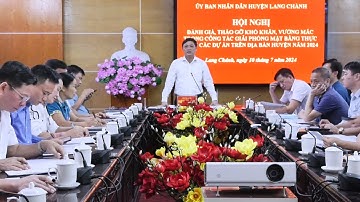 Hội nghị đánh giá, tháo gỡ khó khăn, vướng mắc trong công tác giải phóng mặt bằng