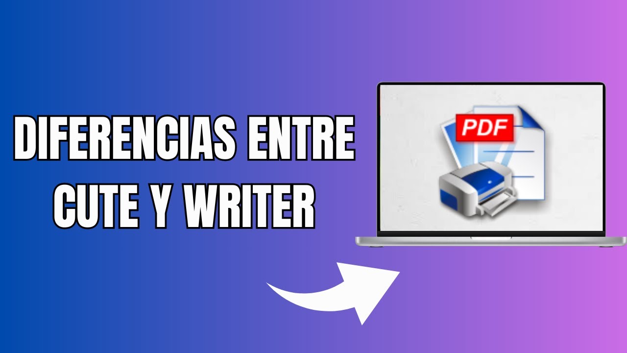 Cuál Es La Diferencia Entre Cutepdf Y Cutepdf Writer