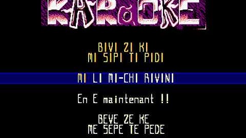 AMSTRAD CPC  " Karaoké "  Last Part  to Byte Meeting 