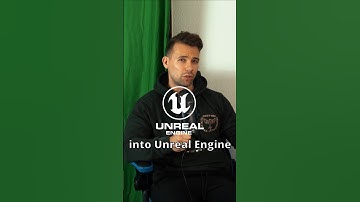 Import Live Action Footage into UE5 |  #3dcompositing