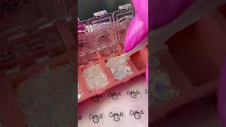 Making glitter gel pallet