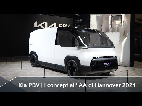 Kia presenta i concept PBV all'IAA di Hannover 2024