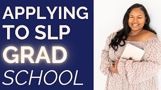 What to Do Before Applying to SLP Grad School // Speech-Language Pathology