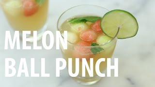 Melon Ball Punch Recipe