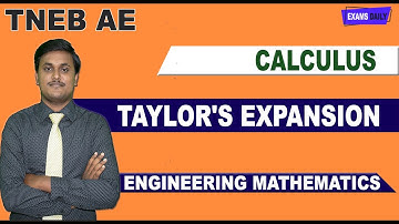 TNEB AE Engineering Maths : Calculus - Taylor