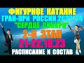 Фигурное катание: Гран-при России-2023/24. 2-й этап: Сердце Сибири. 21-22.10.22.Расписание.Участники