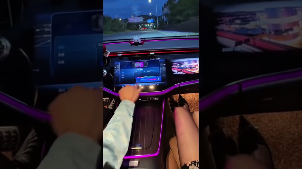 Stylish flowing/blinking LED turn signals