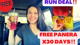 🥳FREE PANERA x 30 DAYS‼️ FREE EVERY 2 HOURS 😳 CHECKOUT WHAT YOU CAN GET‼️