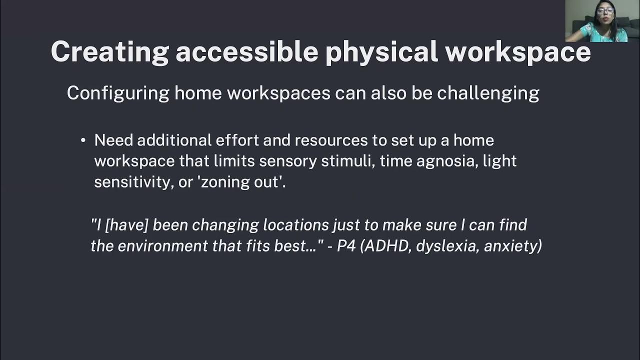 Towards Accessible Remote Work Understanding WorkfromHome Practices