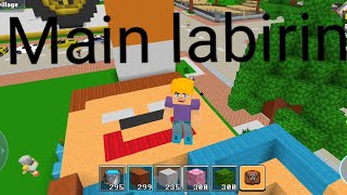 Aira main labirin,ke rumah pikachu,ke monster school.||Minecraft city life