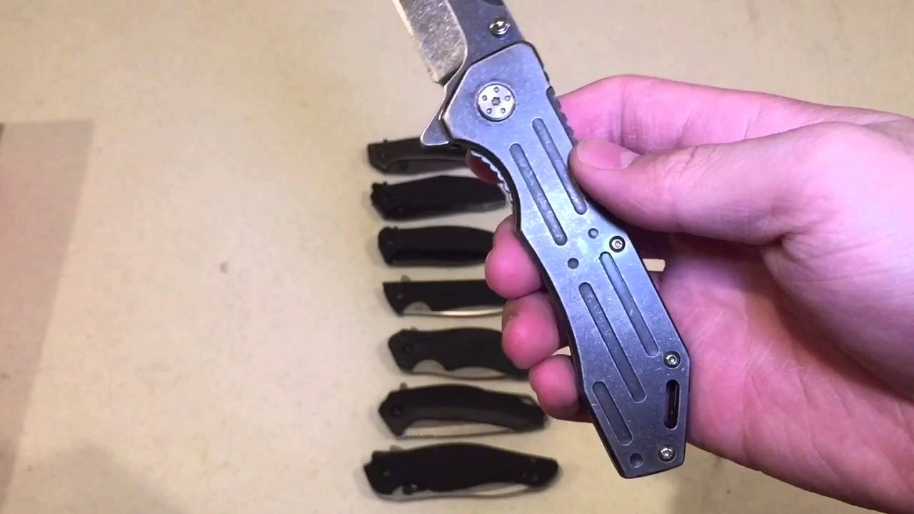 Kershaw Knife Collection YouTube