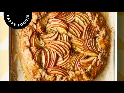 Rukmini Iyer's Cheddar & Apple Galette Recipe | The Sweet Roasting Tin