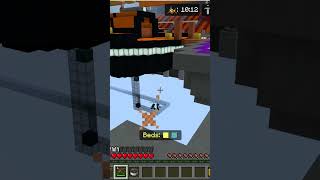 Bedwars double snipe -it’s a shame the second one lived #bedwars #minecraft #minecraftshorts #gaming