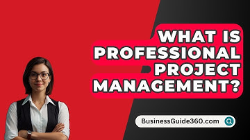 What Is Professional Project Management? - BusinessGuide360.com