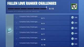 New Dark Love Ranger Skin In Fortnite - Dark Cupid Challenges Free Dark Love Ranger Skin