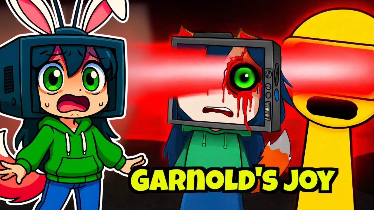 GARNOLD SE COME A BLACK Y LE ROBA SUS PODERES 😱 en GARNOLD'S JOY MOD SPRUNKI OC