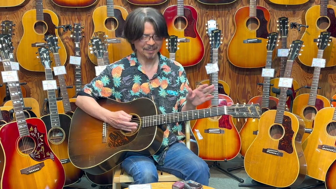 gibson J-45 93年製　楽器 弦楽器、ギター 歌い手に愛されるGibsonアコースティックギター、J-45とHummingbirdの