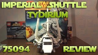 LEGO Star Wars 75094 Shuttle Tydirium Review Обзор на набор лего стар ворс