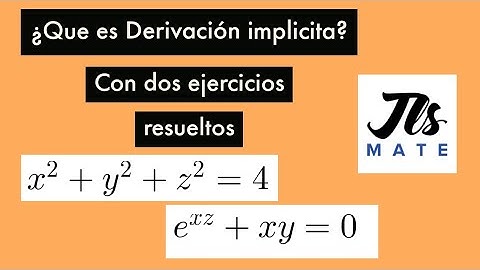 Derivación implicita