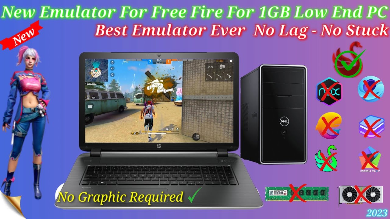 3 best emulators to play Free Fire on PC/Laptops in 2022