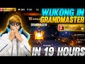 Grandmaster in 19 hours with wukong xmania