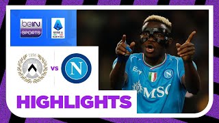 Udinese 1-1 Napoli | Serie A 23/24 Match Highlights