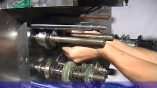 SLB 150 soft aluminium strip packing machine operation