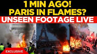 Breaking News LIVE: Police Clash With Protesters in Paris | France Protest LIVE | Paris In Flames