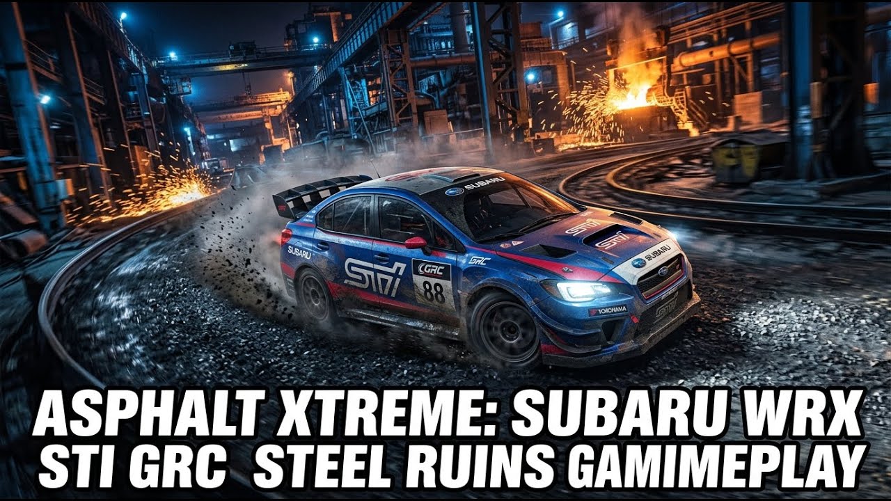 Asphalt Xtreme: Subaru WRX STI GRC Steel Ruins Gameplay - YouTube