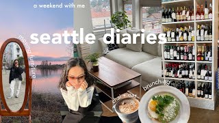 a weekend with me | taking it easy, vintage shops, puzzles & wine