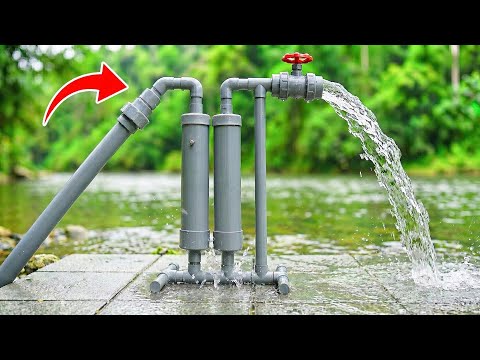 Never Buy a Water Pump Again! A 65-Year-Old Plumber Made His Own Water Pump Using PVC Pipes | Easy