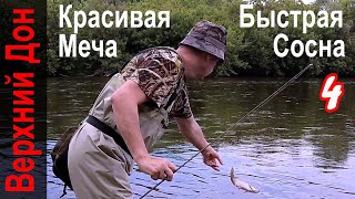 Ловля на Дону весной летом и зимой. Щучки на перекате 🐟 Рыбалка Красивая  Меча - Быстрая Сосна 4