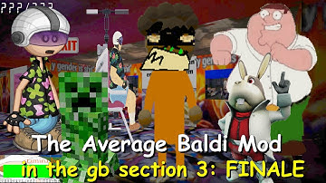 The average Baldi mod in the gb section 3: FINALE - Baldi