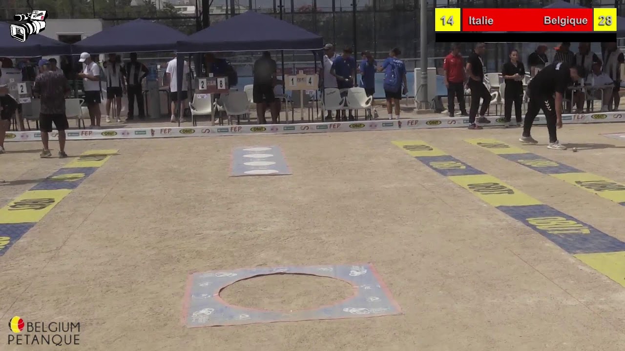 Miniature : Pétanque Championnat du monde Junior