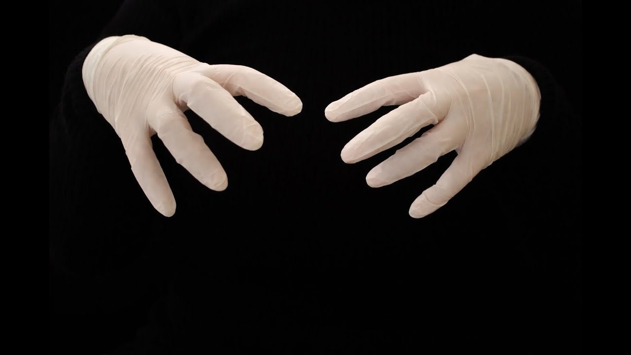 110 🖤 Gloved Hands in the Dark | No Talking ASMR