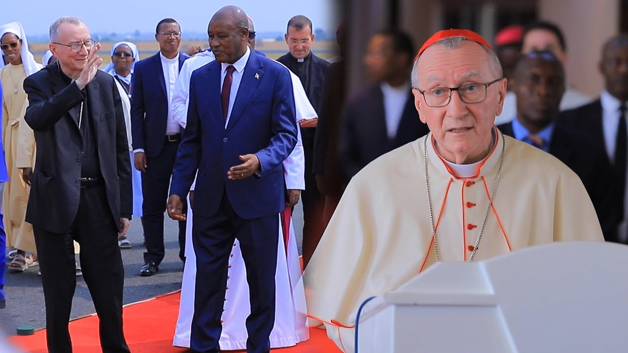 Icegera ca Papa i VATICANO arashitse mu Burundi | Uko yakiriwe kukibuga c'Indege i Bujumbura