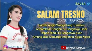 SALAM TRESNO - COVER RIKA AZZA - LIRIK VERSION