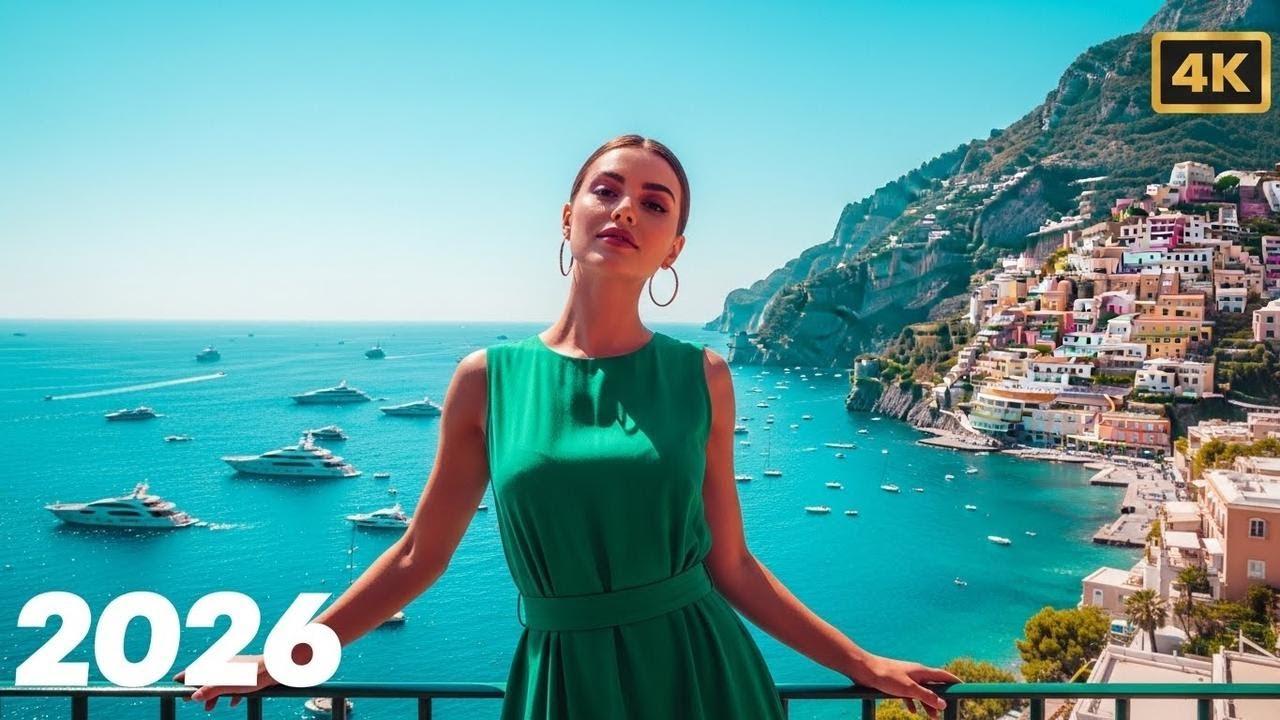 Summer Ocean Motion 2026 🌴 Breezy Vocal Chill House 4K UHD #70