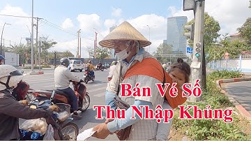 Thu Nhập "Khủng" Của Người Đàn Ông Ngoại Quốc Bán Vé Số Ở Sài Gòn